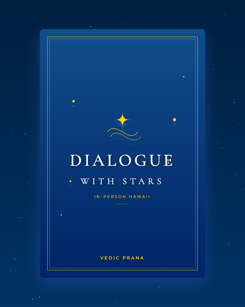 DIALOGUE WITH THE STARS in Person Reading